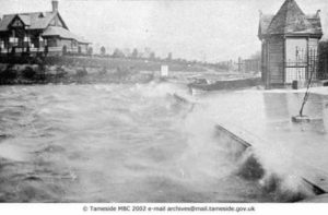Stamford boating lake Historic image