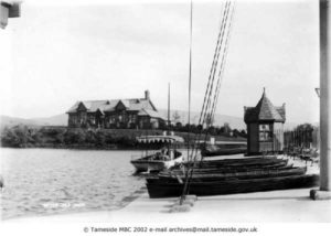 Historical image of Stamford boating lake